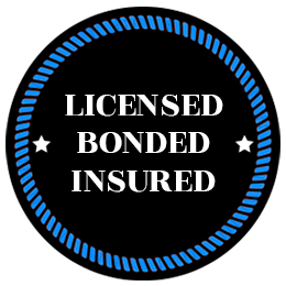 Licensed, Bonded and Insured Badge
